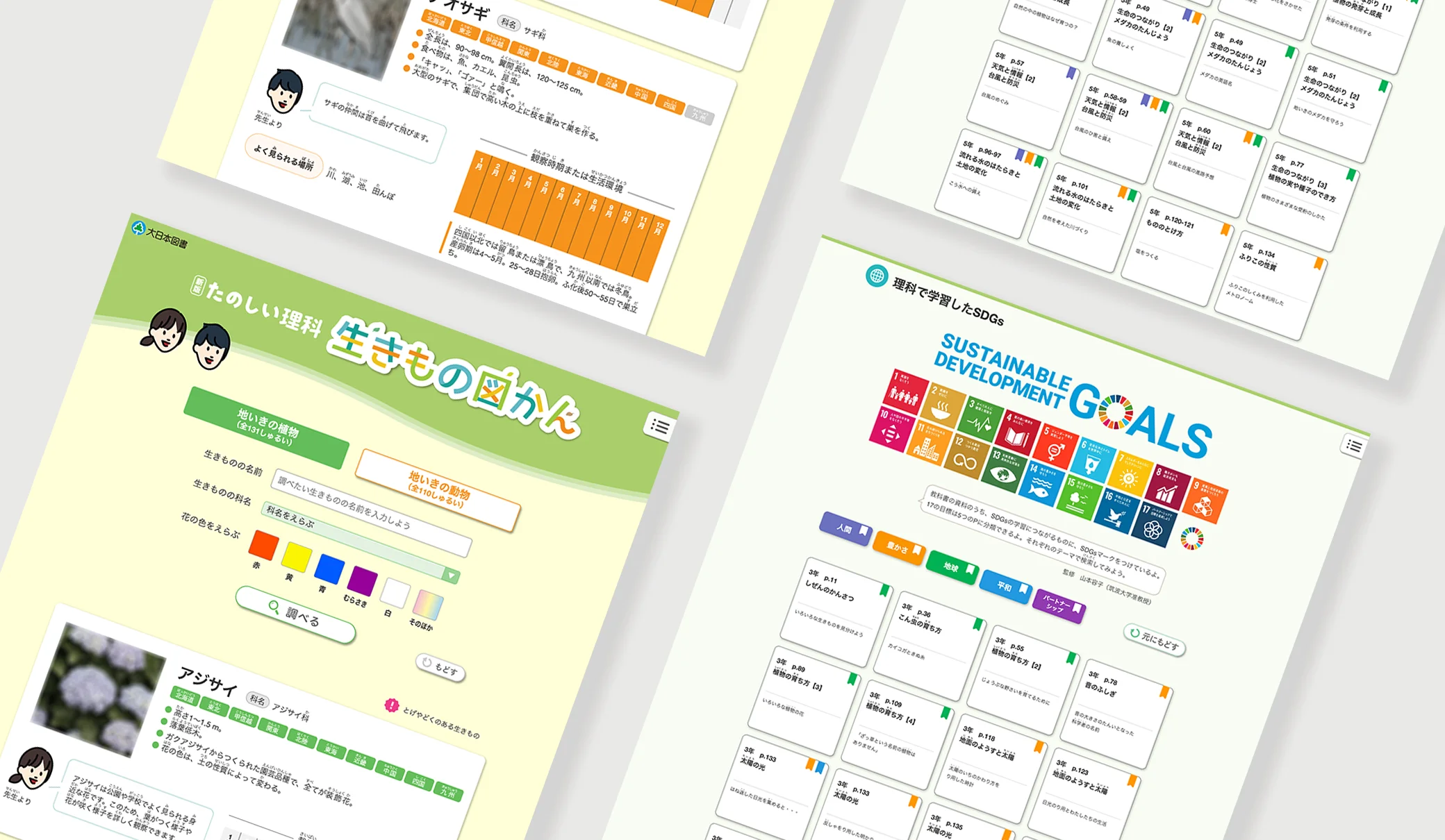 小学校Webコンテンツ 制作イメージ3